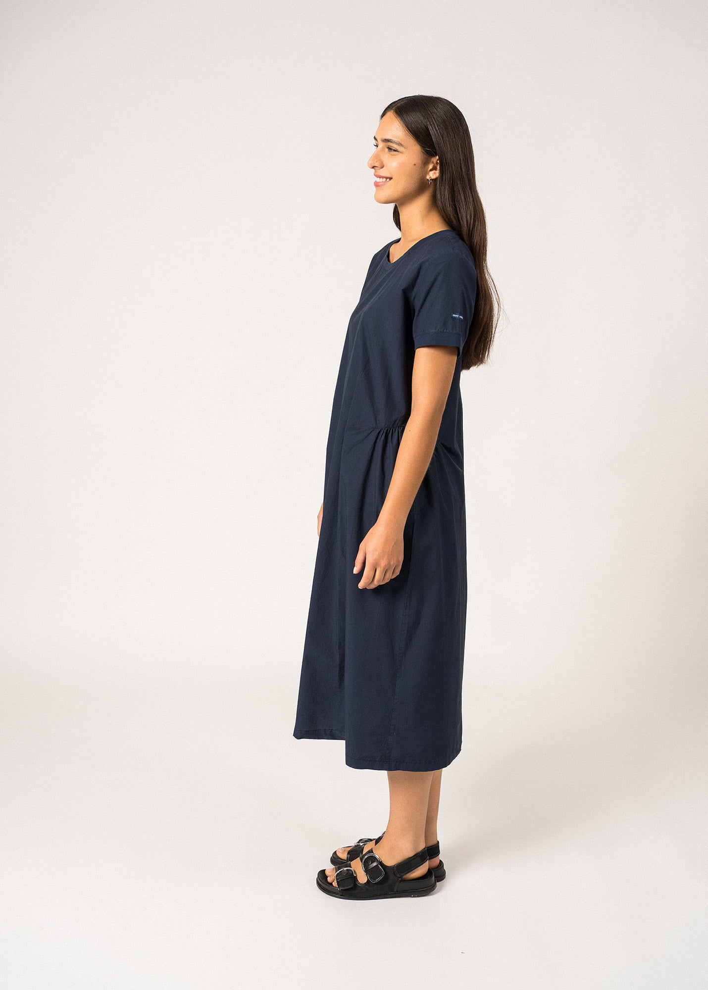 Morgane Long Dress ¨C canvas (MARINE)