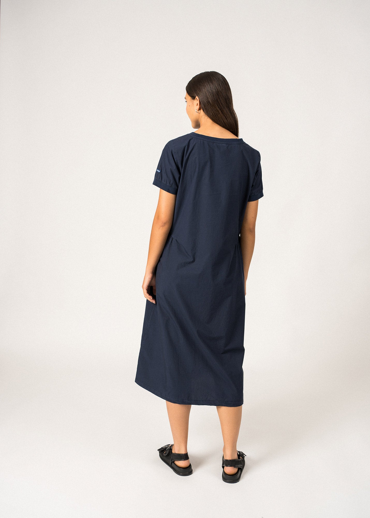 Morgane Long Dress ¨C canvas (MARINE)