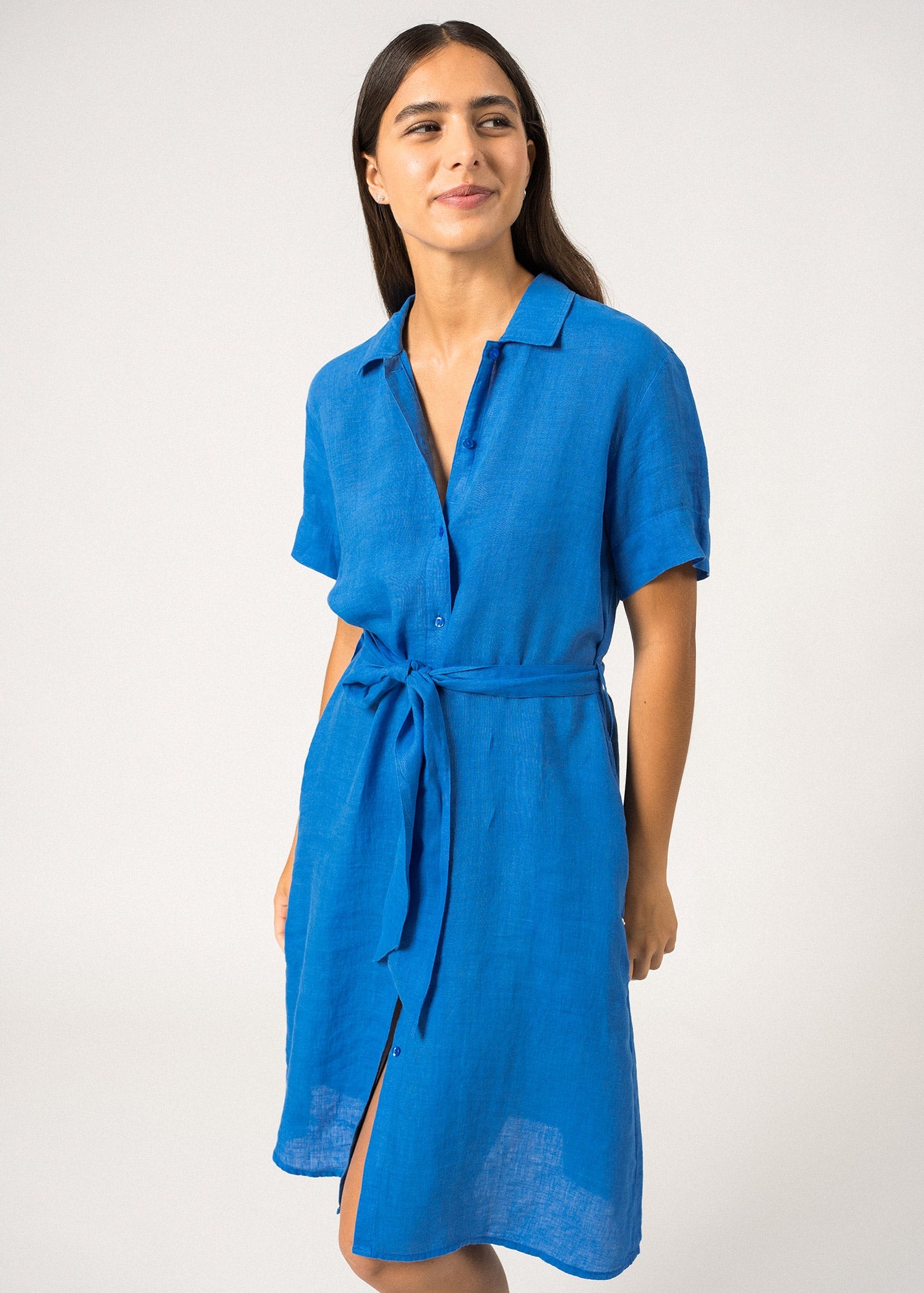 Christina Shirt Dress ¨C linen (MER)