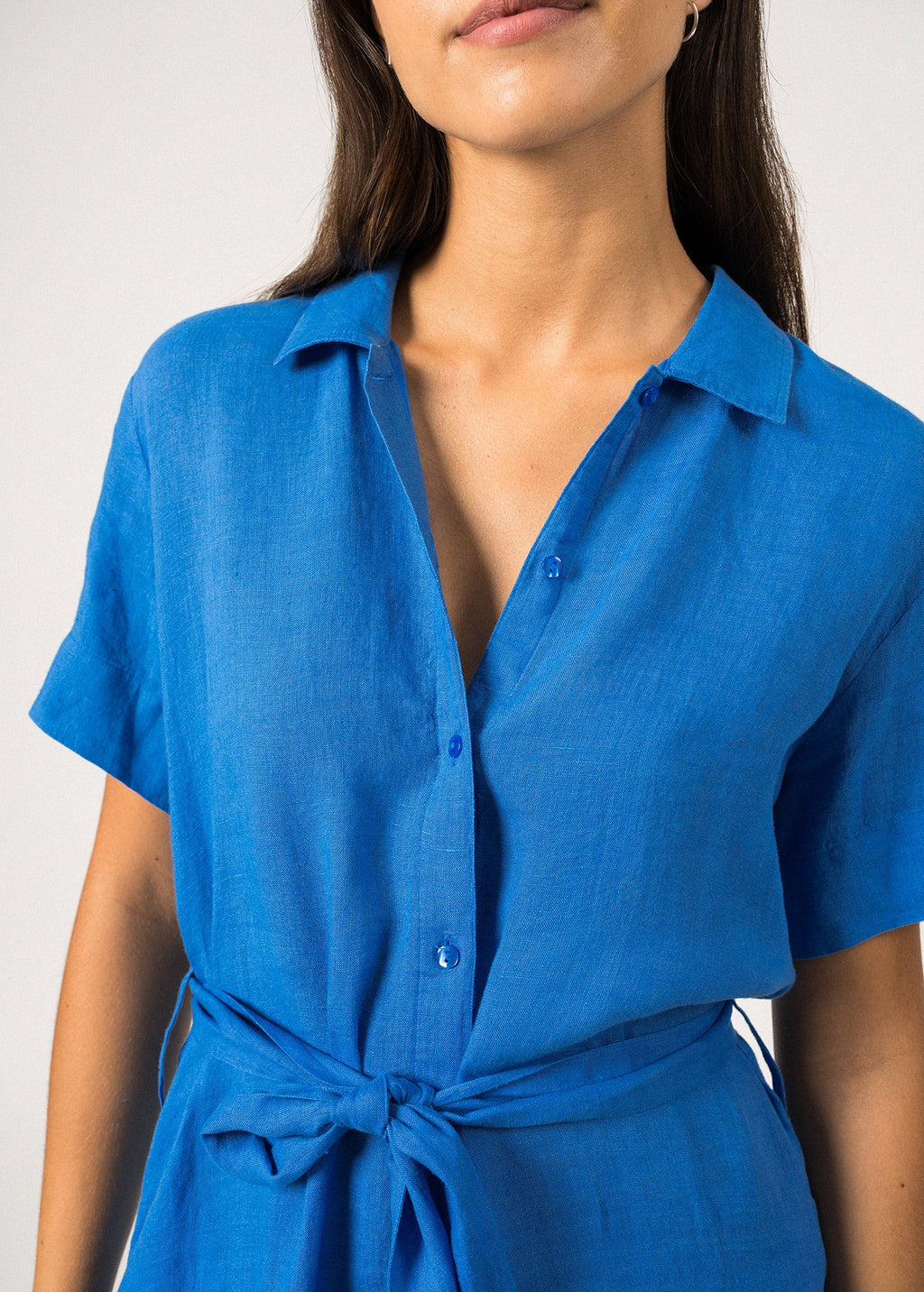Christina Shirt Dress ¨C linen (MER)