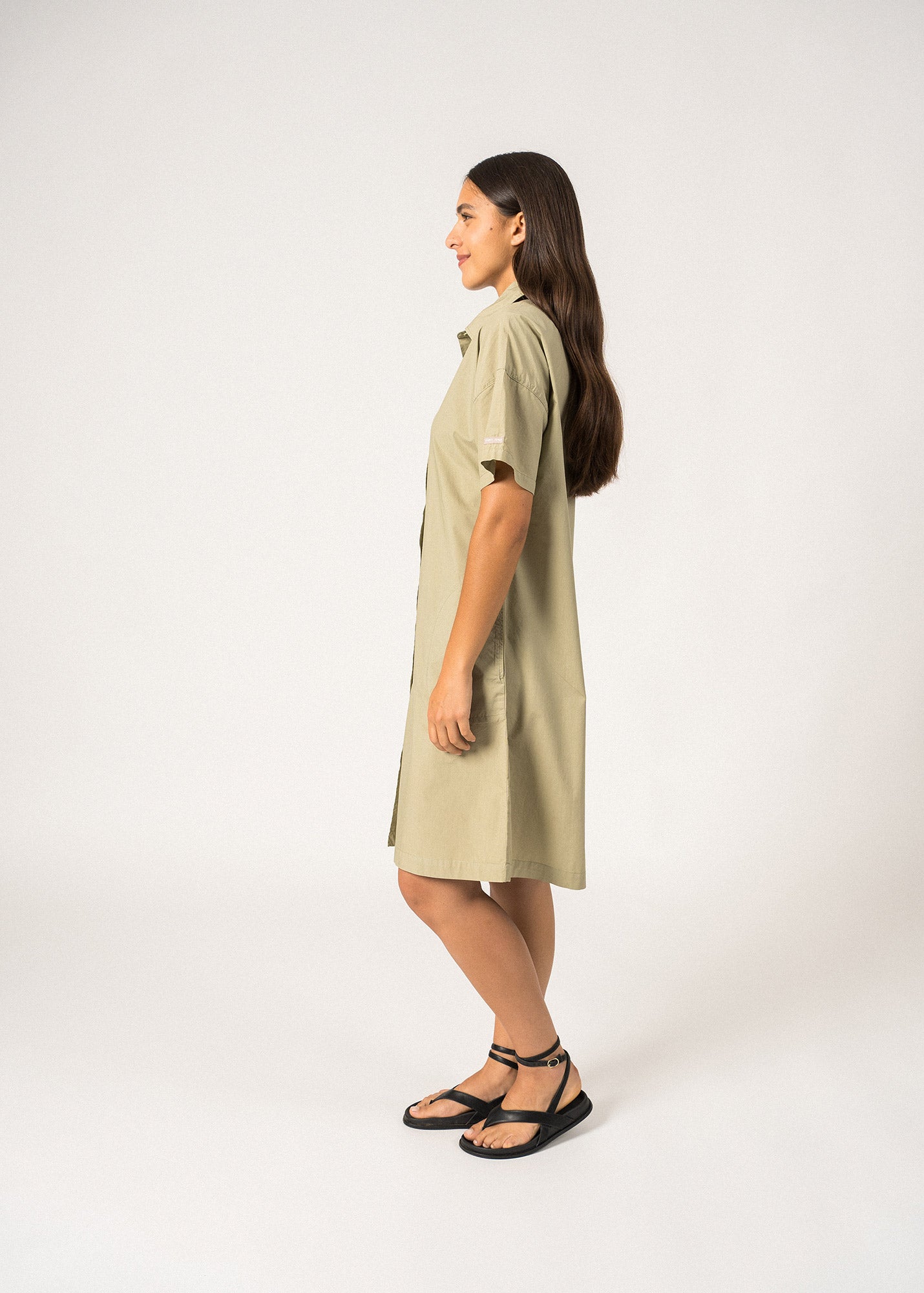 Coralie Shirt Dress ¨C canvas (AMANDIER)