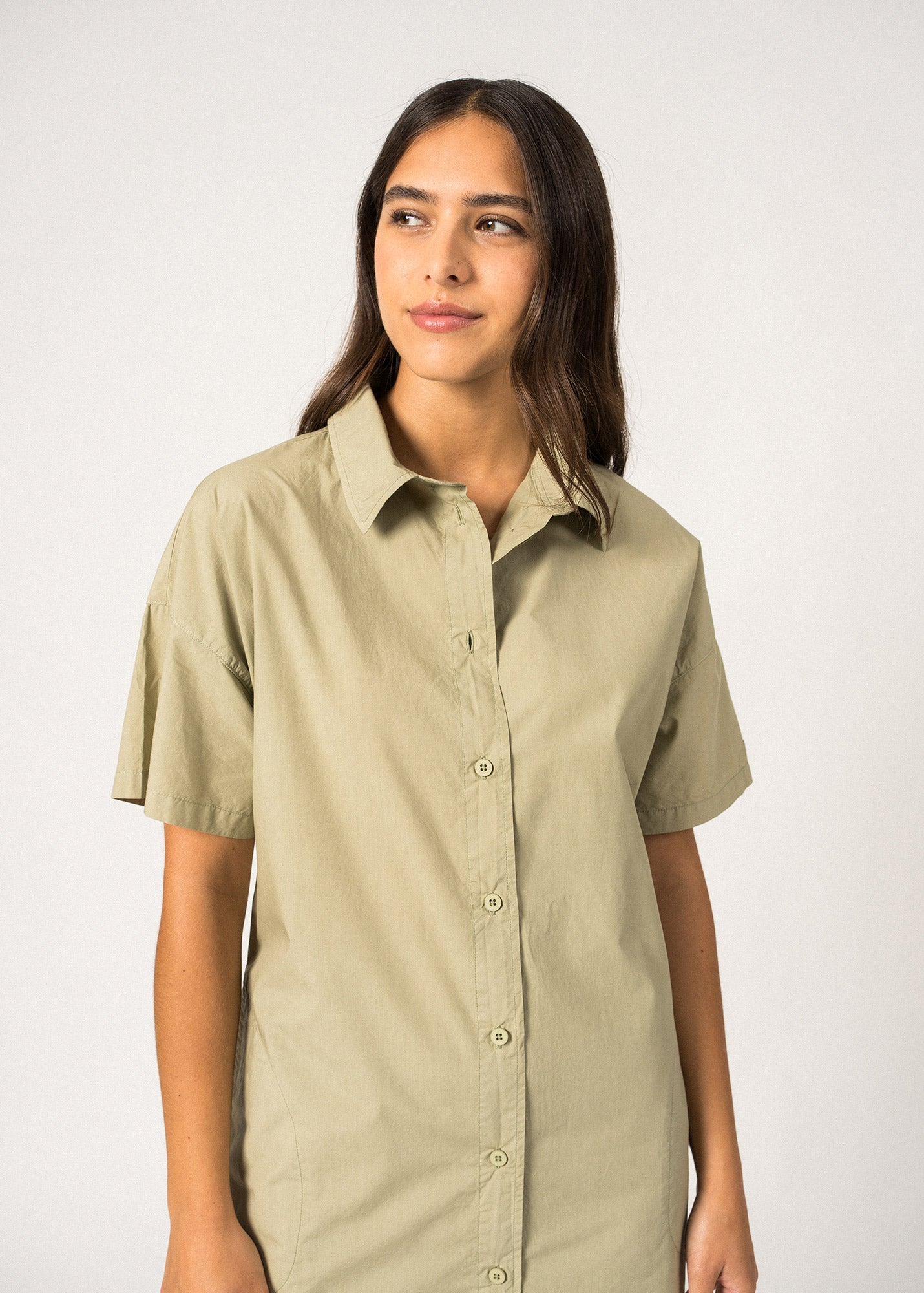 Coralie Shirt Dress ¨C canvas (AMANDIER)