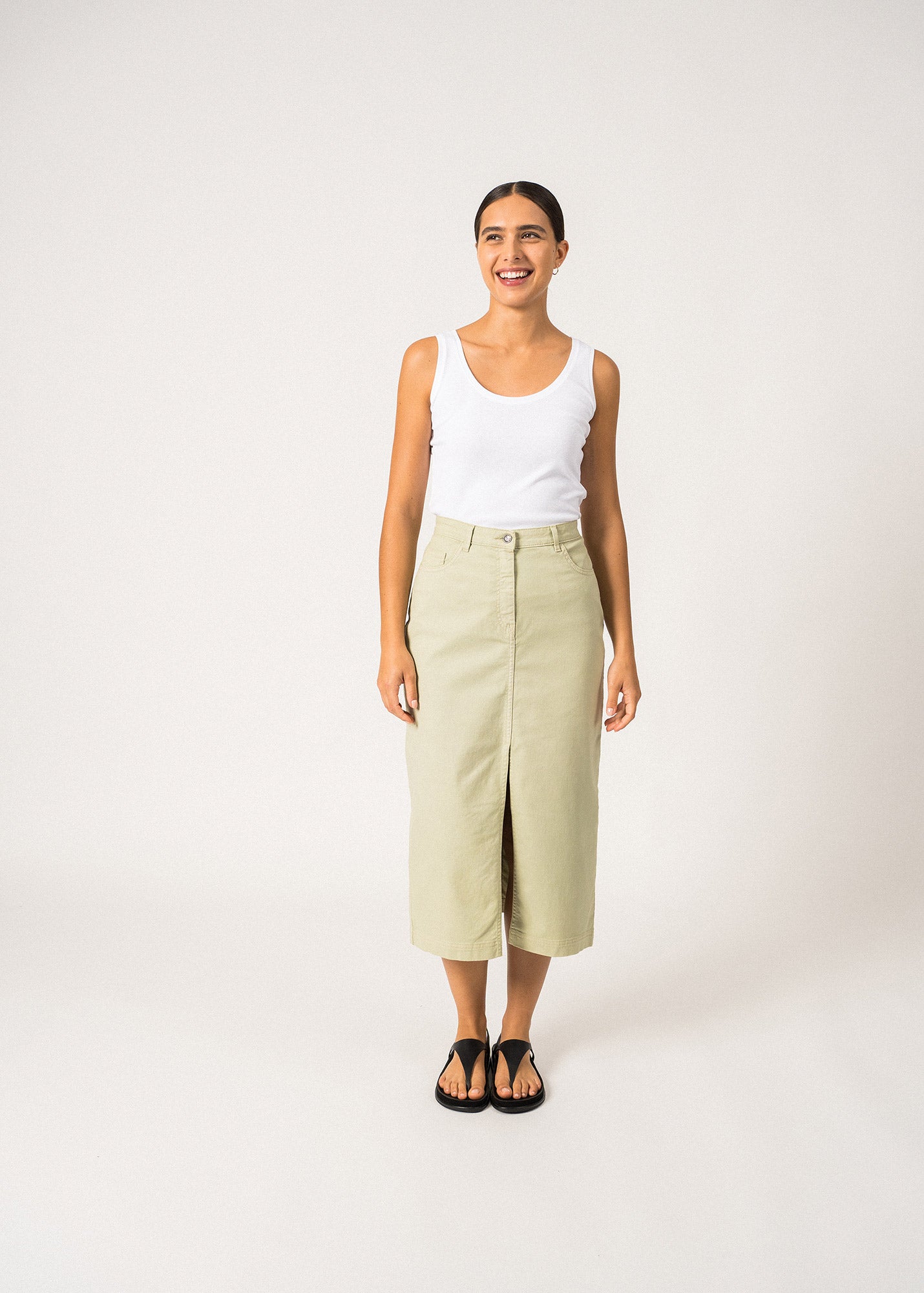 Julia Long Skirt ¨C cotton (AMANDIER)