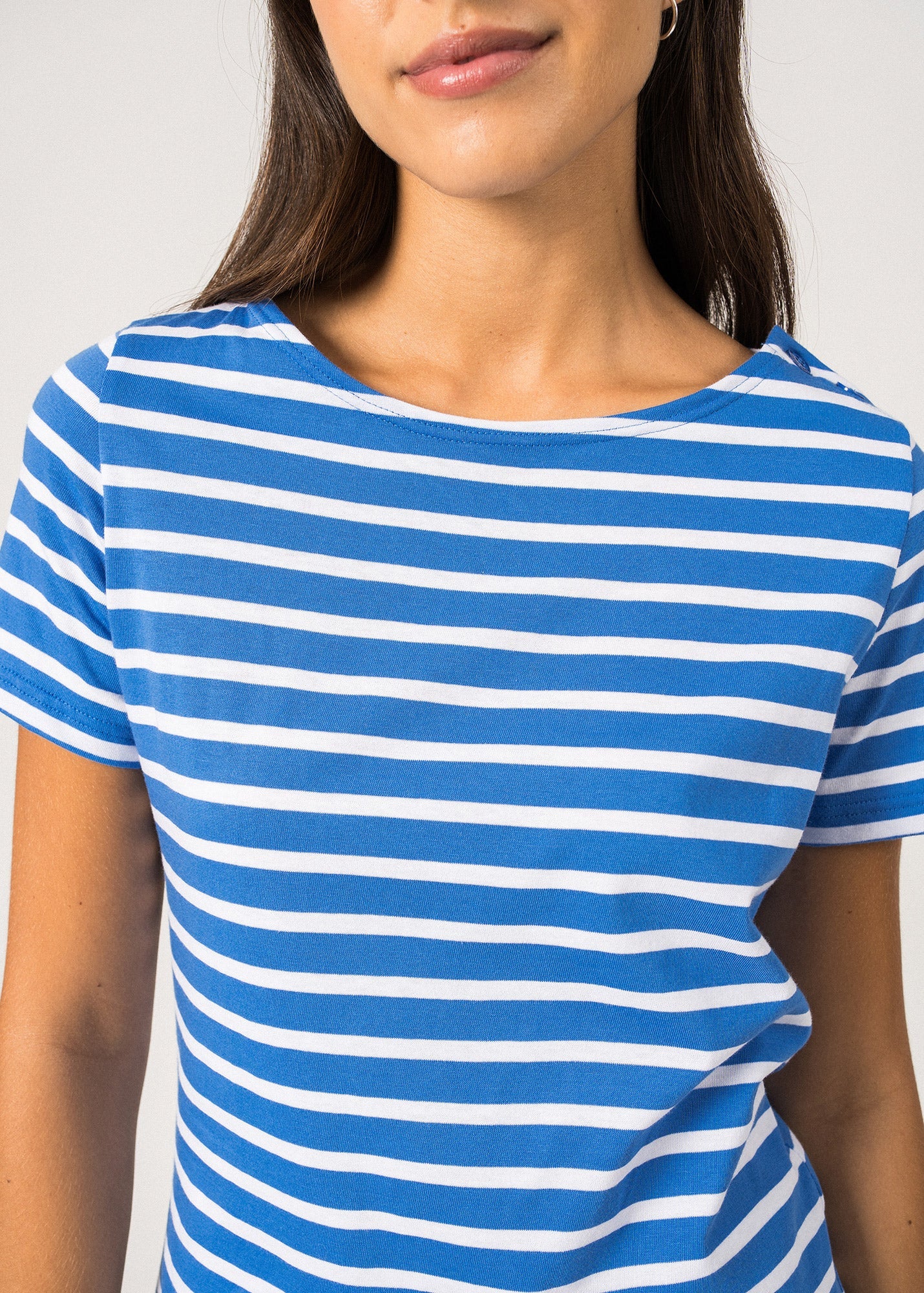 Villefranche Striped Dress ¨C cotton (MER/NEIGE)